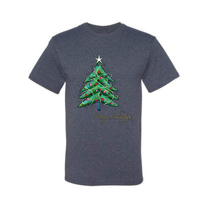 Graphic Ugly T-shirt for Christmas Merry Christmas Tree  Shirt T-Shirt Ugly Christmas T-shirt  Ugly Christmas  Men's T-Shirt