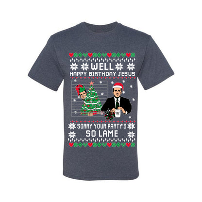 It's Jesus' Birthday Ugly  Christmas T-shirt Ugly Christmas T-shirt  Ugly Christmas  Men's T-Shirt