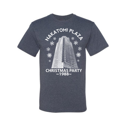 Classic McClane 1988 Nakatomi Plaza Ugly Longsleeve Christmas T-shirt for Men Ugly Christmas T-shirt  Ugly Christmas  Men's T-Shirt