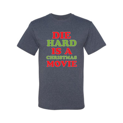 Men's Christmas  Shirt, Die Hard is a Christmas Movie Ugly Christmas Tshirt Men's Graphic T-Shirt Ugly Christmas  Men's T-Shirt