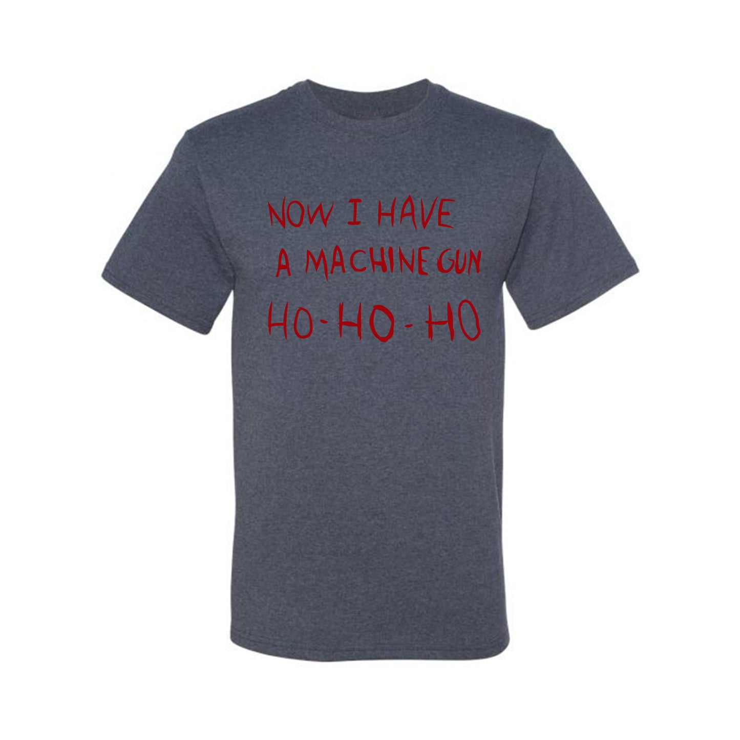 Ugly Xmas  T-shirt  Die Hard Now I Have a Machine Gun Ho ho ho Ugly Christmas T-shirt  Ugly Christmas  Men's T-Shirt