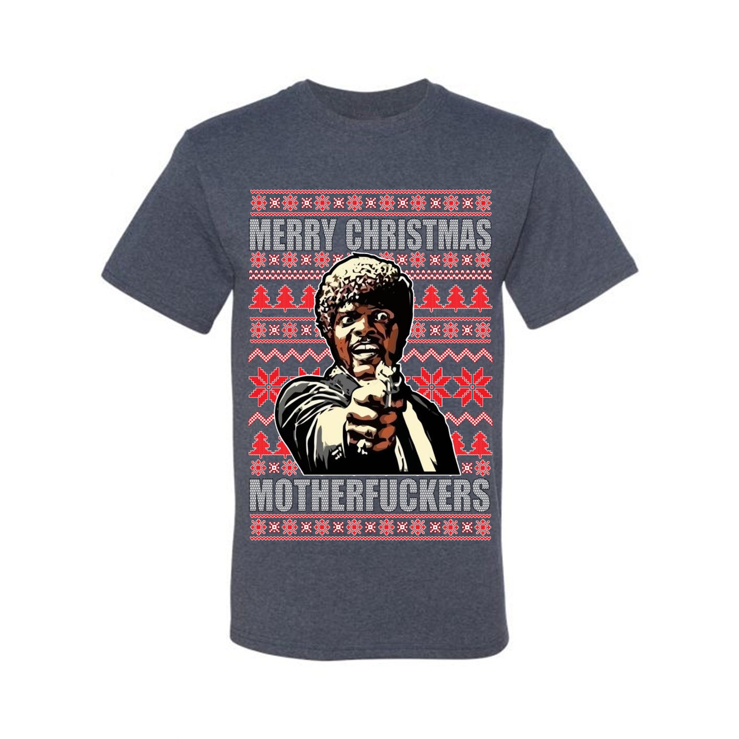Ugly Xmas Tshirt , Merry Christmas Motherfuckers Ugly Christmas Tshirt Men's Graphic T-Shirt Ugly Christmas  Men's T-Shirt