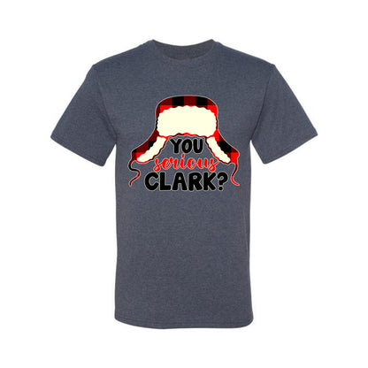 Women's Christmas Top Scoop , You Serious Clark? Wild Bobby Ugly Christmas Tshirt Men's Graphic T-Shirt Ugly Christmas  Men's T-Shirt