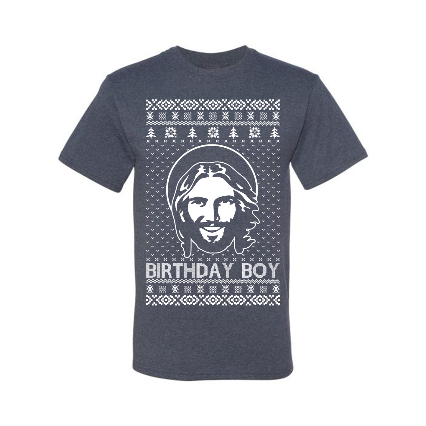 Birthday Boy Jesus Christ, Christmas Gifts, Funny Xmas Gift Idea, Ugly Christmas Sweater Men's T-Shirt