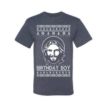 Birthday Boy Jesus Christ, Christmas Gifts, Funny Xmas Gift Idea, Ugly Christmas Sweater Men's T-Shirt