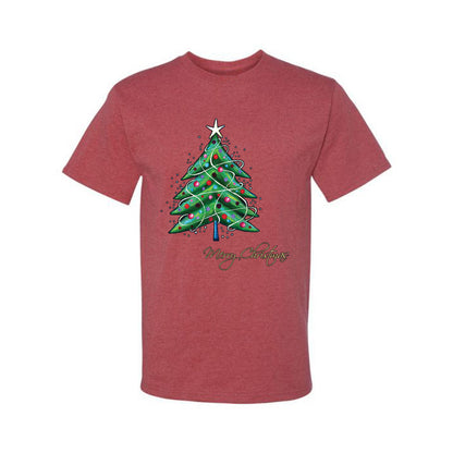 Graphic Ugly T-shirt for Christmas Merry Christmas Tree  Shirt T-Shirt Ugly Christmas T-shirt  Ugly Christmas  Men's T-Shirt