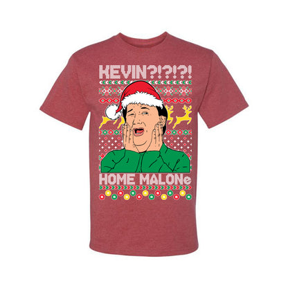 Christmas Graphic  , Kevin Home Malone The Office TV Ugly Christmas Tshirt Men's Graphic T-Shirt Ugly Christmas  Men's T-Shirt