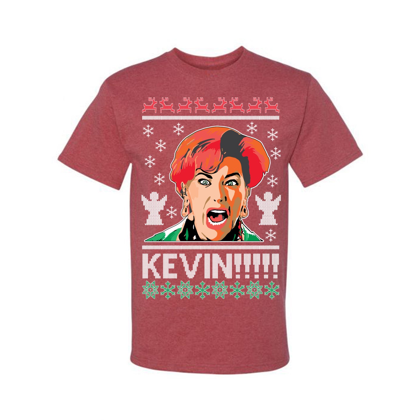Kevin!!! Xmas Movie Classic, Christmas Gifts, Funny Xmas Gift Idea, Ugly Christmas Sweater Men's T-Shirt