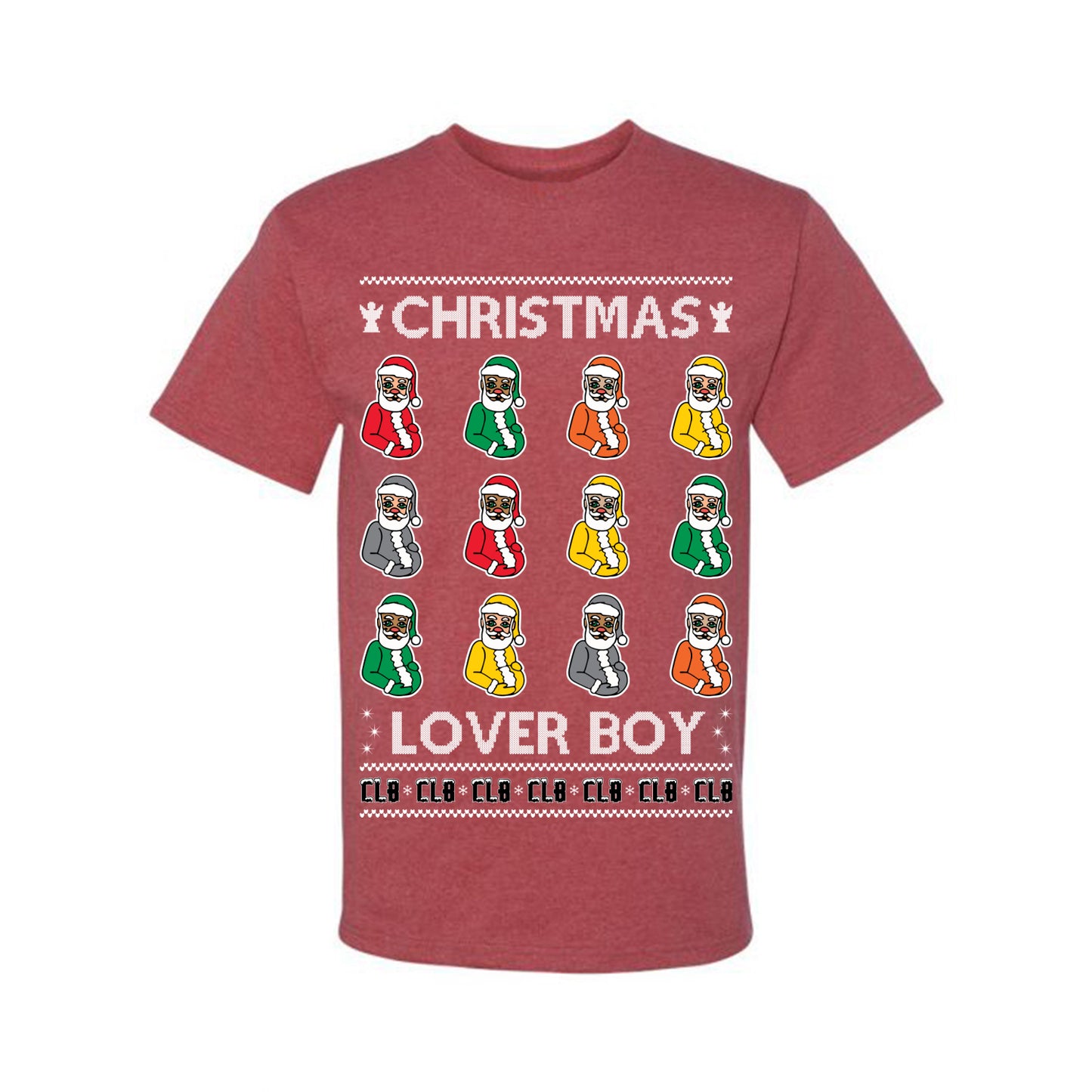 Christmas Lover Boy Album Cover, Christmas Gifts, Funny Xmas Gift Idea, Ugly Christmas Sweater Men's T-Shirt