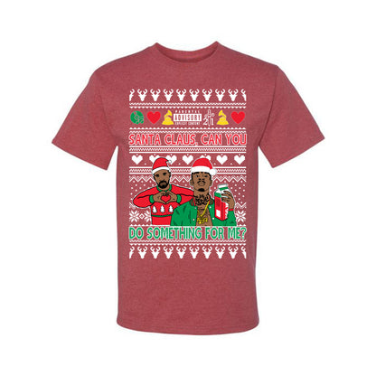 Santa Claus, Can You Do Something For Me? ,Christmas Gifts, Funny Xmas Gift Idea, Ugly Christmas Sweater Men's T-Shirt