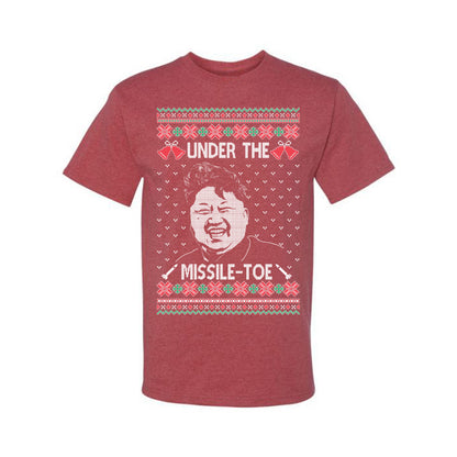 Under The Missle Toe ,Christmas Gifts, Funny Xmas Gift Idea, Ugly Christmas Sweater Men's T-Shirt