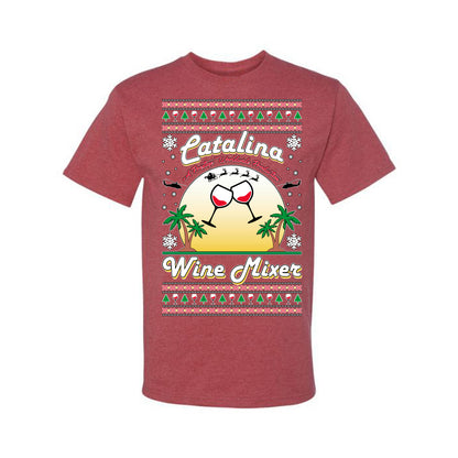 Men's Graphic T-Shirt Ugly Xmas Tshirt, Catalina Wine Mixer Boats and Hoes Step Brothers, Ugly Christmas Tshirt Men's Graphic T-Shirt Ugly Christmas  Men's T-Shirt