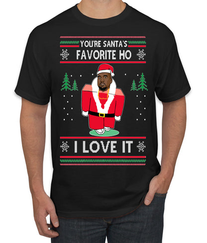 Santas Favorite Ho | Xmas Ye I Love It, Christmas Gifts, Funny Xmas Gift Idea, Ugly Christmas Sweater Men's T-Shirt