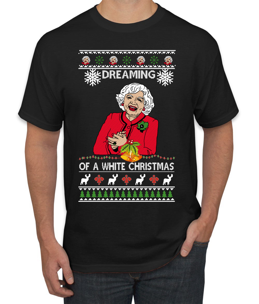 Betty I'm Dreaming of a White Christmas, Christmas Gifts, Funny Xmas Gift Idea, Ugly Christmas Sweater Men's T-Shirt