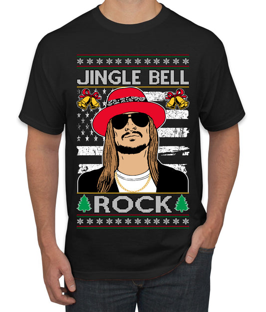Kid RapperJingle Bell Rock  Country Music, Christmas Gifts, Funny Xmas Gift Idea Ugly Christmas Sweater Men's T-Shirt