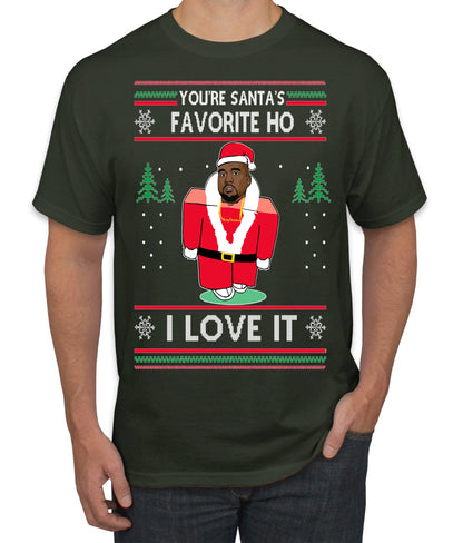 Santas Favorite Ho | Xmas Ye I Love It, Christmas Gifts, Funny Xmas Gift Idea, Ugly Christmas Sweater Men's T-Shirt