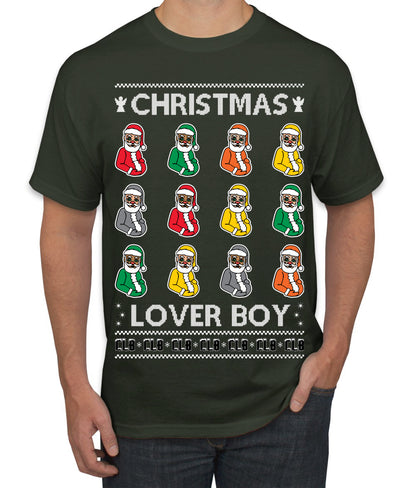 Christmas Lover Boy Funny Santa Rapper, Christmas Gifts, Funny Xmas Gift Idea, Ugly Christmas Sweater Men's T-Shirt