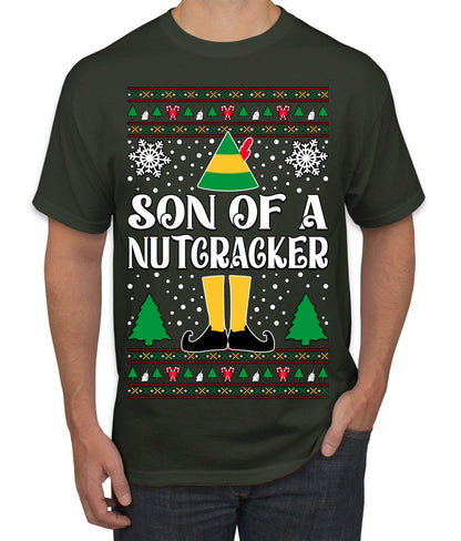 Son Of A Nutcracker Christmas Movie Quote, Christmas Gifts, Funny Xmas Gift Idea, Ugly Christmas Sweater Men's T-Shirt