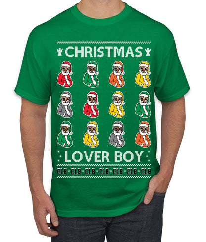 Christmas Lover Boy Funny Santa Rapper, Christmas Gifts, Funny Xmas Gift Idea, Ugly Christmas Sweater Men's T-Shirt