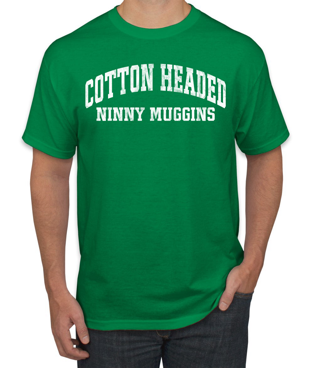 Vintage Movie Quote Cotton Headed Ninny Muggins, Christmas Gifts, Funny Xmas Gift Idea, Ugly Christmas Sweater Men's T-Shirt