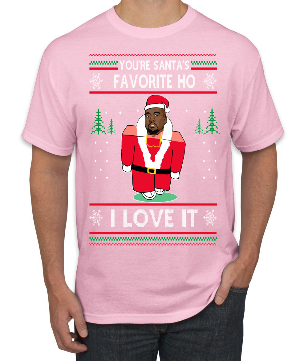 Santas Favorite Ho | Xmas Ye I Love It, Christmas Gifts, Funny Xmas Gift Idea, Ugly Christmas Sweater Men's T-Shirt