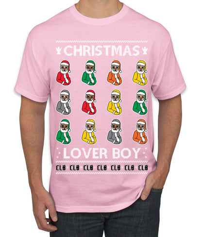 Christmas Lover Boy Funny Santa Rapper, Christmas Gifts, Funny Xmas Gift Idea, Ugly Christmas Sweater Men's T-Shirt