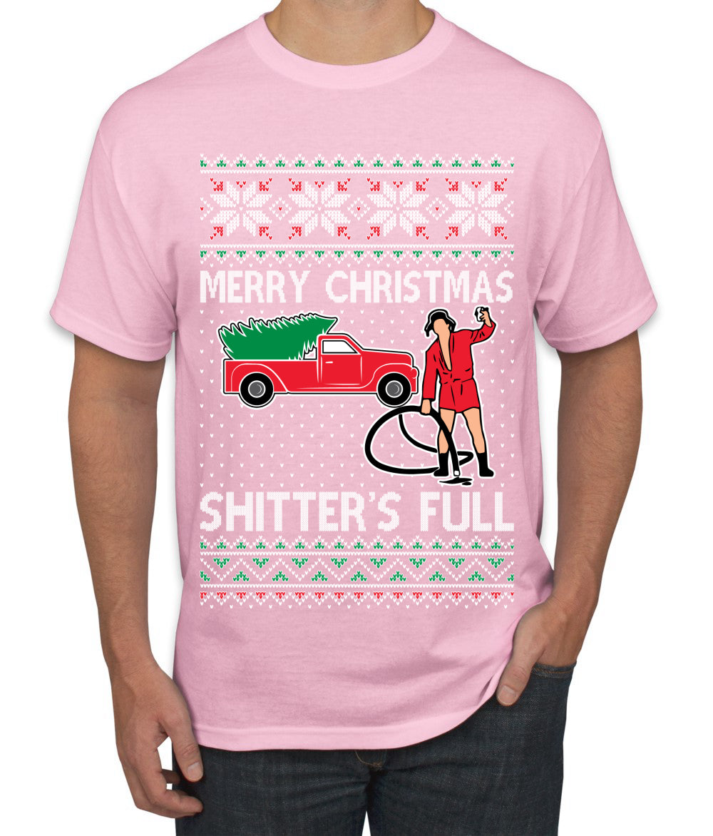 Cousin Eddie Merry Christmas Shitter's Full, Funny Christmas, Christmas Gifts, Funny Xmas Gift Idea, Ugly Christmas  Men's T-Shirt
