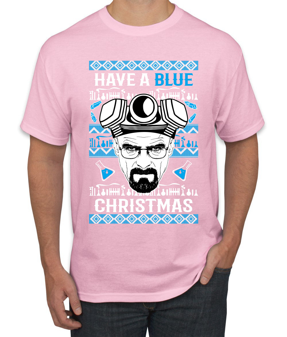 Have a Blue Christmas Walter Breaking TV Christmas, Christmas Gifts, Funny Xmas Gift Idea, Ugly Christmas Sweater Men's T-Shirt