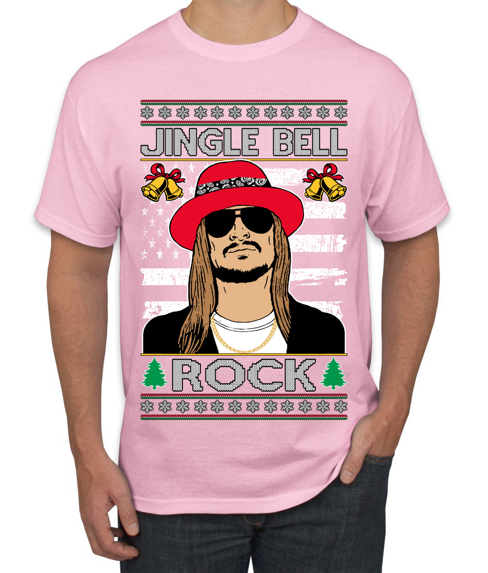 Kid RapperJingle Bell Rock  Country Music, Christmas Gifts, Funny Xmas Gift Idea Ugly Christmas Sweater Men's T-Shirt