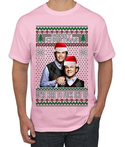 New Step Brothers Funny Movie Funny Movie, Christmas Gifts, Funny Xmas Gift Idea, Ugly Christmas Sweater Men's T-Shirt