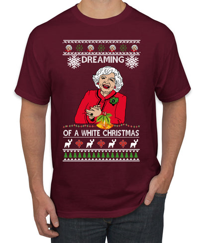 Betty I'm Dreaming of a White Christmas, Christmas Gifts, Funny Xmas Gift Idea, Ugly Christmas Sweater Men's T-Shirt