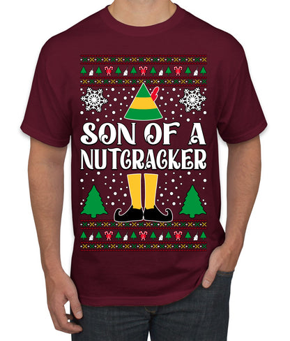 Son Of A Nutcracker Christmas Movie Quote, Christmas Gifts, Funny Xmas Gift Idea, Ugly Christmas Sweater Men's T-Shirt