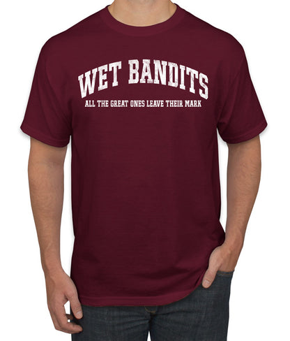 Vintage Movie Quote Wet Bandits Leave They're Mark, Christmas Gifts, Funny Xmas Gift Idea, Ugly Christmas Sweater Men's T-Shirt