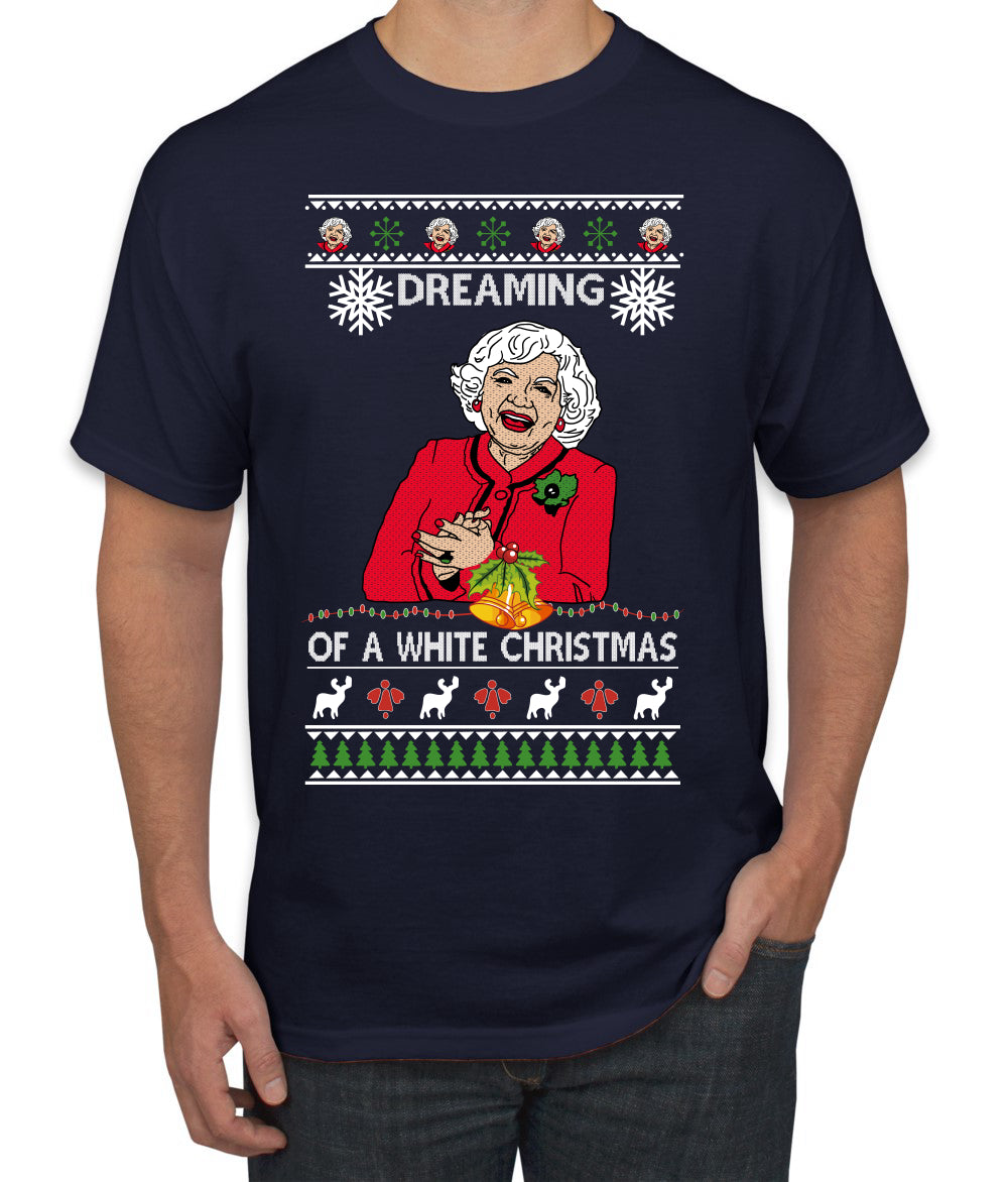 Betty I'm Dreaming of a White Christmas, Christmas Gifts, Funny Xmas Gift Idea, Ugly Christmas Sweater Men's T-Shirt