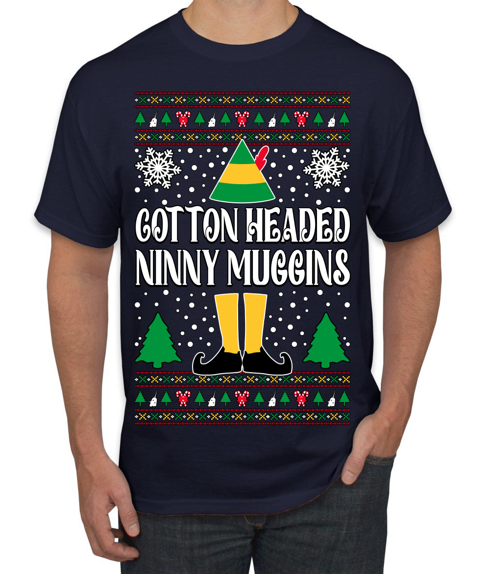 Cotton Headed Muggins Christmas Movie Quote, Christmas Gifts, Funny Xmas Gift Idea, Ugly Christmas Sweater Men's T-Shirt