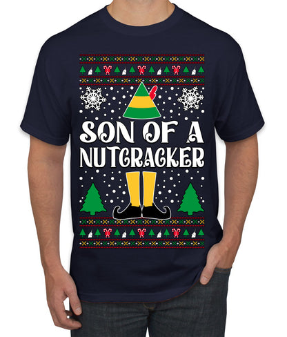 Son Of A Nutcracker Christmas Movie Quote, Christmas Gifts, Funny Xmas Gift Idea, Ugly Christmas Sweater Men's T-Shirt