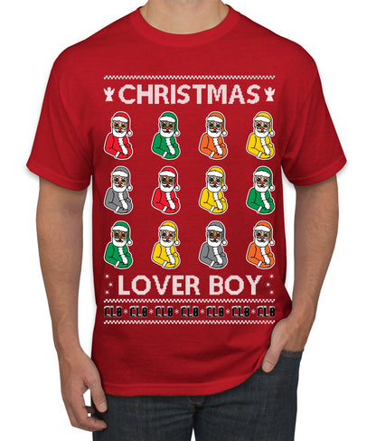 Christmas Lover Boy Funny Santa Rapper, Christmas Gifts, Funny Xmas Gift Idea, Ugly Christmas Sweater Men's T-Shirt