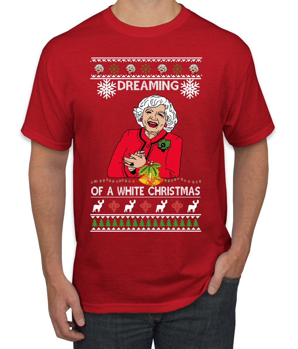 Betty I'm Dreaming of a White Christmas, Christmas Gifts, Funny Xmas Gift Idea, Ugly Christmas Sweater Men's T-Shirt