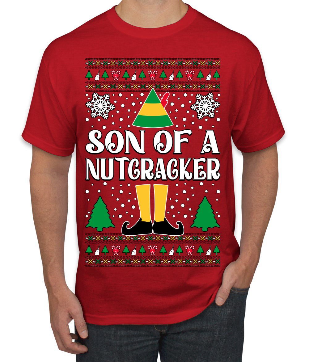 Son Of A Nutcracker Christmas Movie Quote, Christmas Gifts, Funny Xmas Gift Idea, Ugly Christmas Sweater Men's T-Shirt