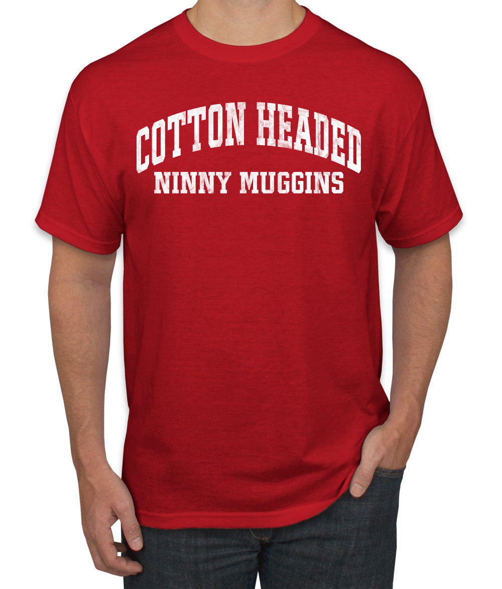 Vintage Movie Quote Cotton Headed Ninny Muggins, Christmas Gifts, Funny Xmas Gift Idea, Ugly Christmas Sweater Men's T-Shirt