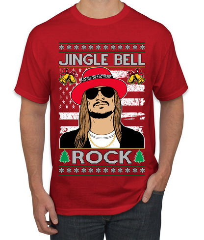 Kid RapperJingle Bell Rock  Country Music, Christmas Gifts, Funny Xmas Gift Idea Ugly Christmas Sweater Men's T-Shirt