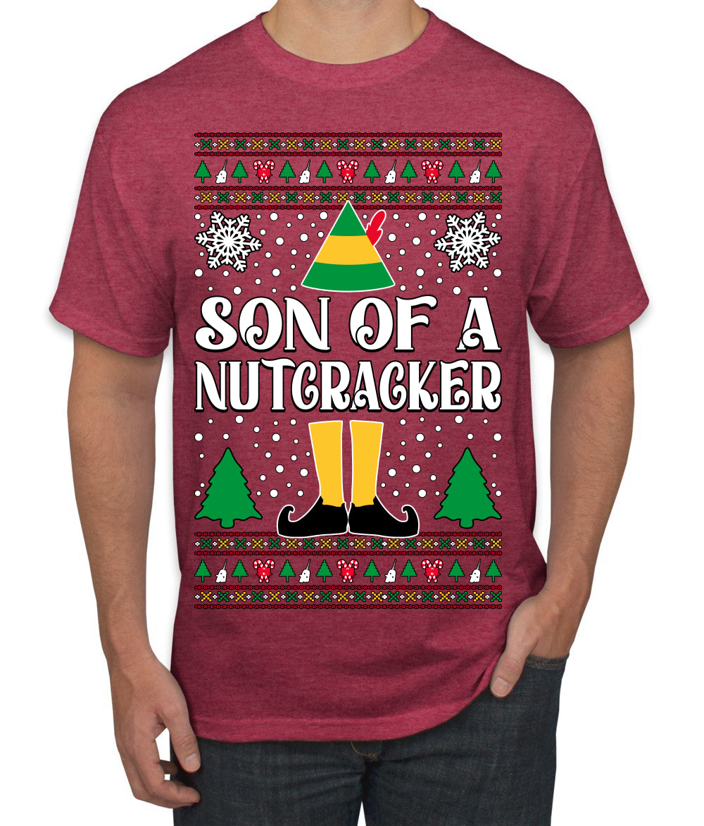 Son Of A Nutcracker Christmas Movie Quote, Christmas Gifts, Funny Xmas Gift Idea, Ugly Christmas Sweater Men's T-Shirt