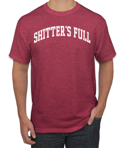 Vintage Movie Quote Shitter's Full, Christmas Gifts, Funny Xmas Gift Idea, Ugly Christmas Sweater Men's T-Shirt