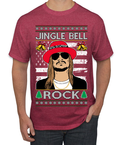 Kid RapperJingle Bell Rock  Country Music, Christmas Gifts, Funny Xmas Gift Idea Ugly Christmas Sweater Men's T-Shirt