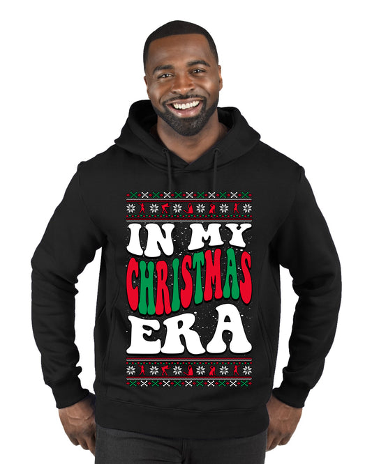 IN MY CHRISTMAS ERA , Merry Christmas Tee, Ugly Christmas,  Sweater Premium Graphic Hoodie Sweatshirt