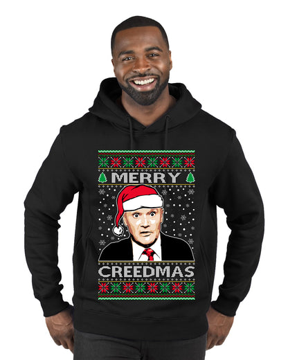 Merry Creedmas , Merry Christmas Tee, Ugly Christmas,  Sweater Premium Graphic Hoodie Sweatshirt