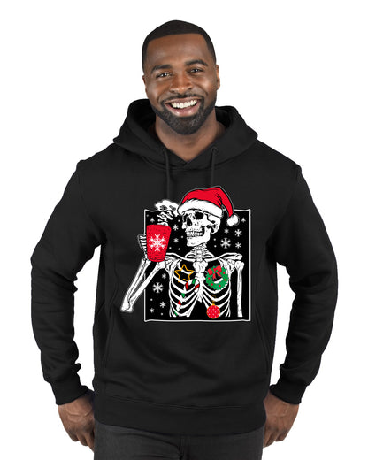 When You're Dead Inside But It's Christmas Ugly Christmas Sweater, Christmas Gifts, Funny Xmas Gift Idea, Premium Graphic Hoodie Sweatshirt