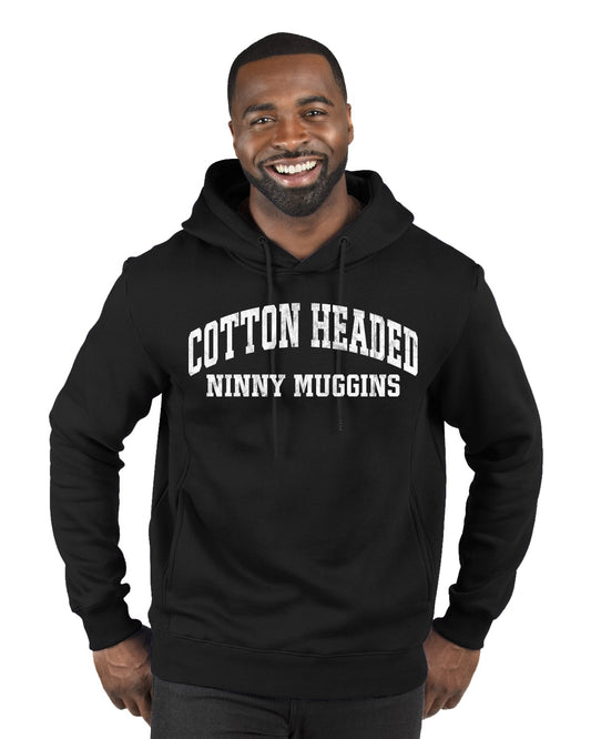 Vintage Movie Quote Cotton Headed Ninny Muggins, Christmas Gifts, Funny Xmas Gift Idea, Ugly Christmas Sweater Premium Graphic Hoodie Sweatshirt