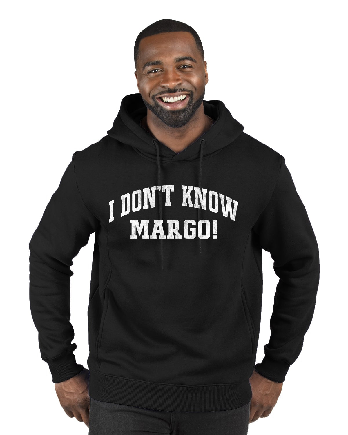 Vintage Movie Quote I Don't Know Margo!, Christmas Gifts, Funny Xmas Gift Idea, Ugly Christmas Sweater Premium Graphic Hoodie Sweatshirt