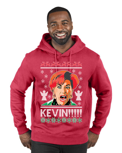 Kevin!!! Xmas Movie Classic, Christmas Gifts, Funny Xmas Gift Idea, Ugly Christmas Sweater Premium Graphic Hoodie Sweatshirt